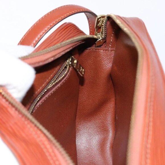 LOUIS VUITTON Epi Jeune FilleMM Shoulder Bag Brown M52153 LV Auth 127970 - Picture 12 of 16